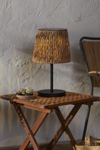 Солнечная настольная лампа cesta Star Trading, коричневый