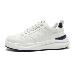 Мужские туфли с нескользящей подошвой, дышащие, увеличивающие рост, для жизни и отдыха FAIRWHALE, White Blue