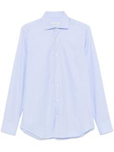 Жаккардовая рубашка с узором Tintoria Mattei, синий