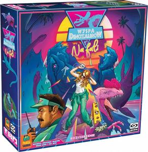 Остров динозавров на волне, настольная игра, Галактика Galakta