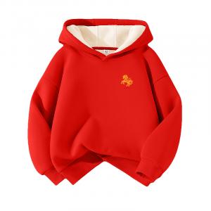 Детский худи WARRIOR, красный золото horse k