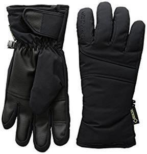 Перчатки Spyder Athletic Gloves Throwback, черный