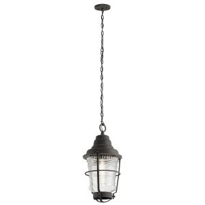 Наружная подвесная лампа Elstead Lighting, 22,1x55,2 см, цинковый