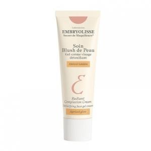 Крем для сияющего цвета лица Embryolisse, увлажняющий крем для лица с гибридным макияжем и гиалуроновой кислотой, масло ши, персиковый оттенок, 1,01 жидкая унция.