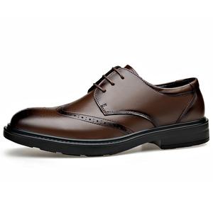 Eminu Мужские повседневные туфли мужские низкие черно-коричневые, цвет Brown