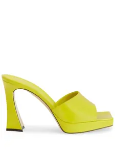 Босоножки Solhene на платформе Giuseppe Zanotti, желтый