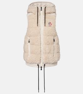 Утеплённый жилет с капюшоном Moncler Grenoble