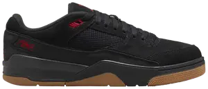 Кроссовки Air Jordan Jordan Flight Court 'Black Red Gum', черный