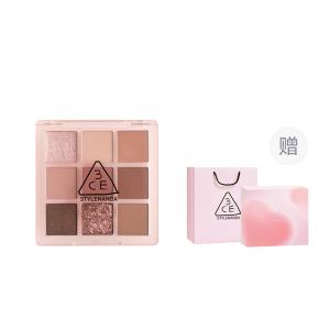 Девять секций теней для век легко растушевываются шиммер натуральное маскирующее подчеркивание формы глаз коробка 3CE