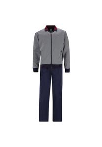 Комплект из 2 предметов для отдыха - куртка и брюки с климат-комфортом хлопковая смесь Hajo, синий