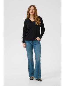 Рубашка CUbase свободного кроя с длинными рукавами черного цвета CULTURE