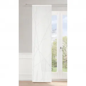 Нейтекс для вас! Раздвижная штора «ЛУЧ», (1 шт.), абстрактный узор Neutex For You!, цвет wollweiß