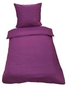 Постельное белье One-Home Uni lila 135 x 200 см, фиолетовый - текстиль - 135 x 4 x 200 см