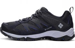 Columbia Мужские синие походные кроссовки с амортизацией противоскользящие дышащие низкие, цвет Blue