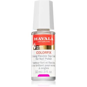 Верхнее покрытие Mavala Nail Beauty Colorfix, обеспечивающее превосходную защиту и интенсивный блеск, 10 мл