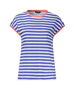 Полосатая футболка без рукавов с тисненым логотипом North Sails, синий
