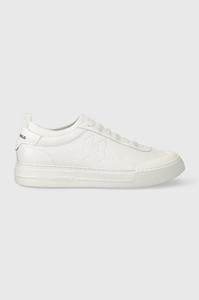 Кожаные кроссовки T/KAP KC Karl Lagerfeld, белый