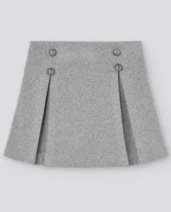 Детская юбка коллекции Camino Paz Rodríguez, светло-серый