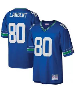 Мужская реплика джерси Steve Largent Royal Seattle Seahawks Legacy Mitchell & Ness, синий