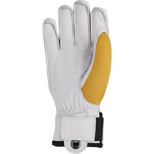 Армейские кожаные патрульные перчатки мужские Hestra, цвет Mustard