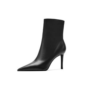 Shesrim Черные женские ботильоны, цвет Black