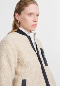 Флисовая куртка Carhartt WIP JANET LINER, Fleur De Sel/Black/Off-White