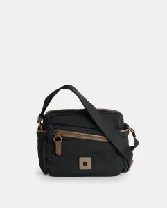 Маленькая сумка через плечо с молнией Caminatta, черный