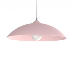 Подвесной светильник Lumicom, 40x40x10 см, розовый
