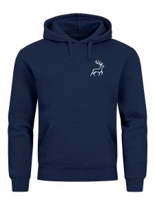 Толстовка Neverless Hirsch, темно-синий