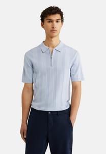 Рубашка поло WE Fashion, светло-голубой