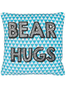 Декоративная подушка Beliani Deko RADZKOT, цвет blau/weiß/schwarz