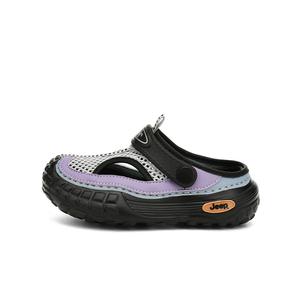 Детские шлепанцы для улицы Jeep, зеленый/персиковый/розовый