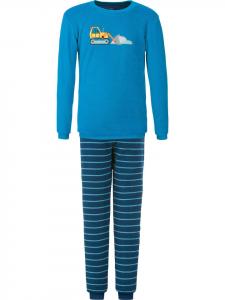 Erwin Müller Детская пижама из махровой ткани синего цвета