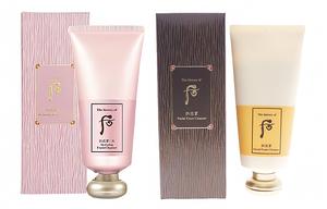 Пенка для умывания вода осветляющая пенка для умывания молочко наборы для ухода за кожей очищение 180мл+180мл The History Of Whoo