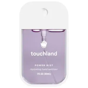 Увлажняющий дезинфицирующий гель для рук Power Mist Touchland, цвет pure lavender