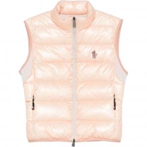 Утепленная безрукавка grenoble на молнии Moncler, розовый