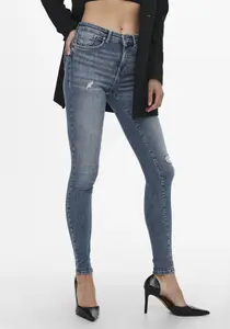 Only джинсы скинни "ONLPOWER LIFE MID PUSH", джинсовый