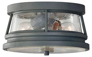 Потолочный светильник Licht-Erlebnisse SAMMY, серый - стекло - металл - 27 x 14 x 27 см