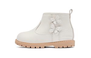 Детские ботинки с противоскользящей подошвой, износостойкие, теплые, для детей от 3 до 7 лет DAVE&BELLA, белый