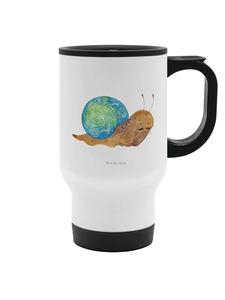 Mr. & Mrs. Panda Термокружка с изображением улитки без надписи белым цветом