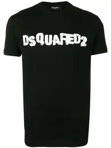 Футболка с логотипом DSQUARED2, черный
