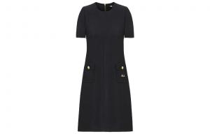 KARL LAGERFELD / Karl Lagerfeld Jeans Платье с короткими рукавами KARL LAGERFELD женское черное