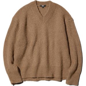 Свитер Women's Dark Beige UNIQLO, темно-бежевый