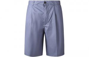 Повседневные шорты мужские шиферно-синие EMPORIO ARMANI