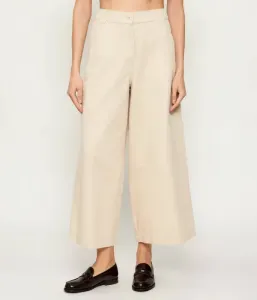 Брюки WKDARIETE relaxed fit Weekend Maxmara, бежевый