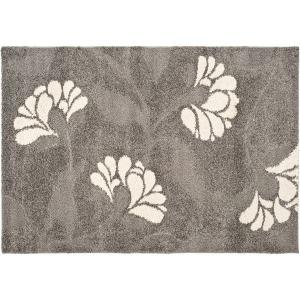 Флоридский цветочный лист и ворсистый ковер Safavieh, мультиколор, 122x122 см, круглый