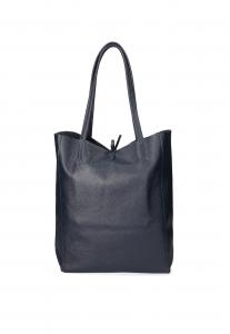 CHICCA BORSE Шоппер в темно-синем цвете