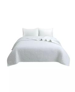 Комплект из 3 покрывал большого размера из 100% хлопка с вышивкой - King MarCielo, белый