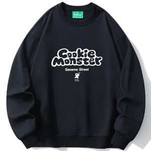 Унисекс худи SESAME STREET, черное