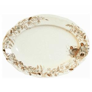 Gien Sologne Тарелка овальная 45 х 33 см Gien Fayencerie, красочный